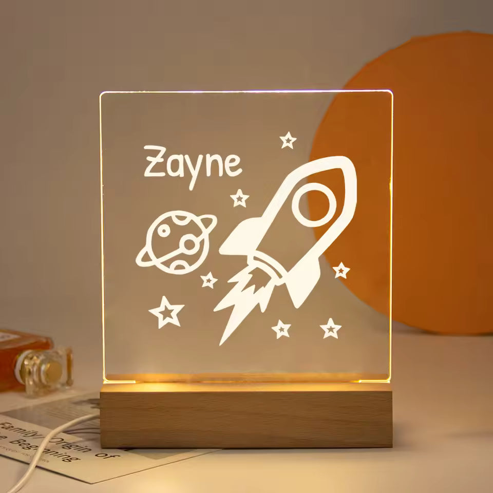Rocket Ship Nightlight